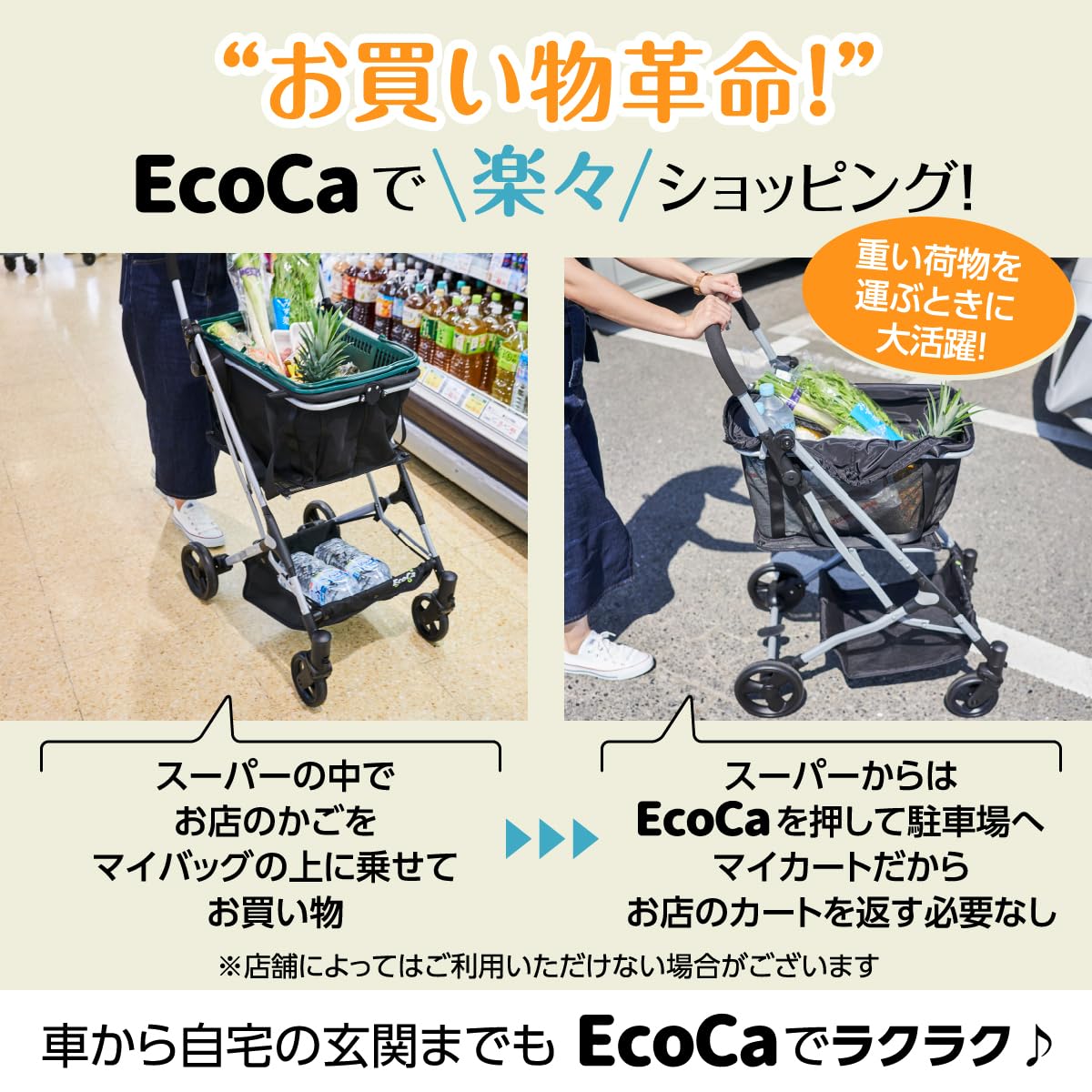 Amazon｜EcoCa【保冷バッグセット】 リニューアル前モデル エコカ